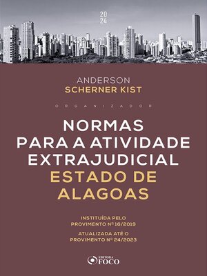 cover image of Normas para a Atividade Extrajudicial Estado de Alagoas